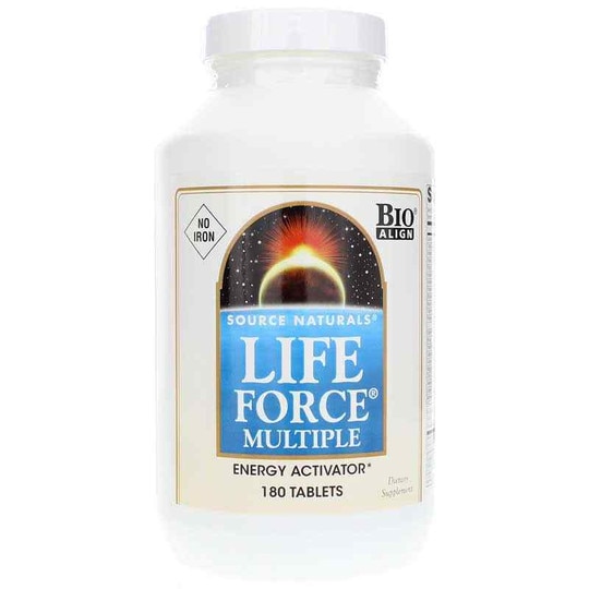 Life Force Multiple No Iron Tablets, SNN